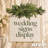 36" Eucalyptus Bay Leaf Willow Swag