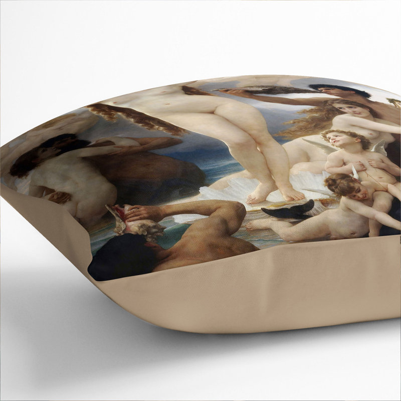 The Birth of Venus Scatter Cushion, Stone, 55cm H x 55cm W x 20cm D
