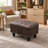 Faux Leather Storage Ottoman Living Room-1474291290