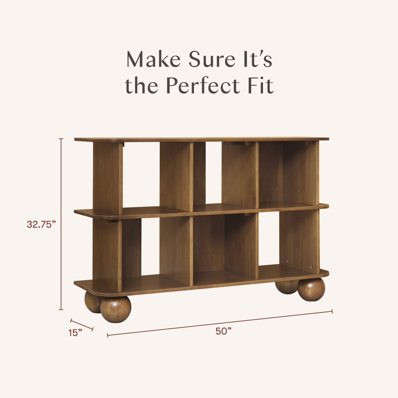 Crosby Bookcase, Natural Walnut