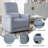 Saggiomo Swivel and Rocker Power Recliner Chair-1777755829