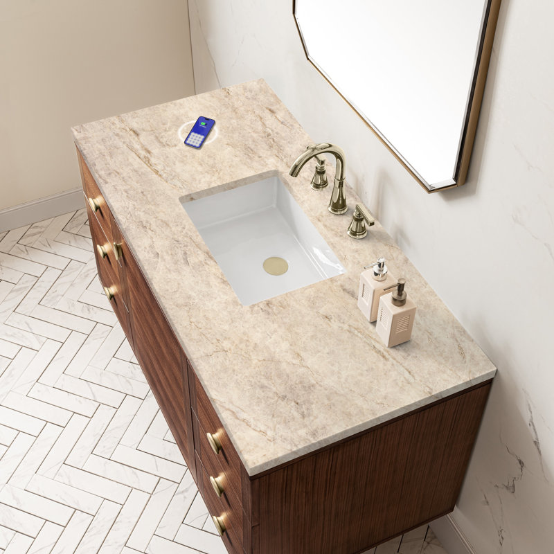 Amberly 48'' W Single Vanity, Tajnar Eclos