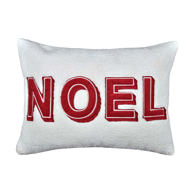 Coussin festif de Noël avec insert, ajoutant une touche douillette et gaie à votre décoration intérieure