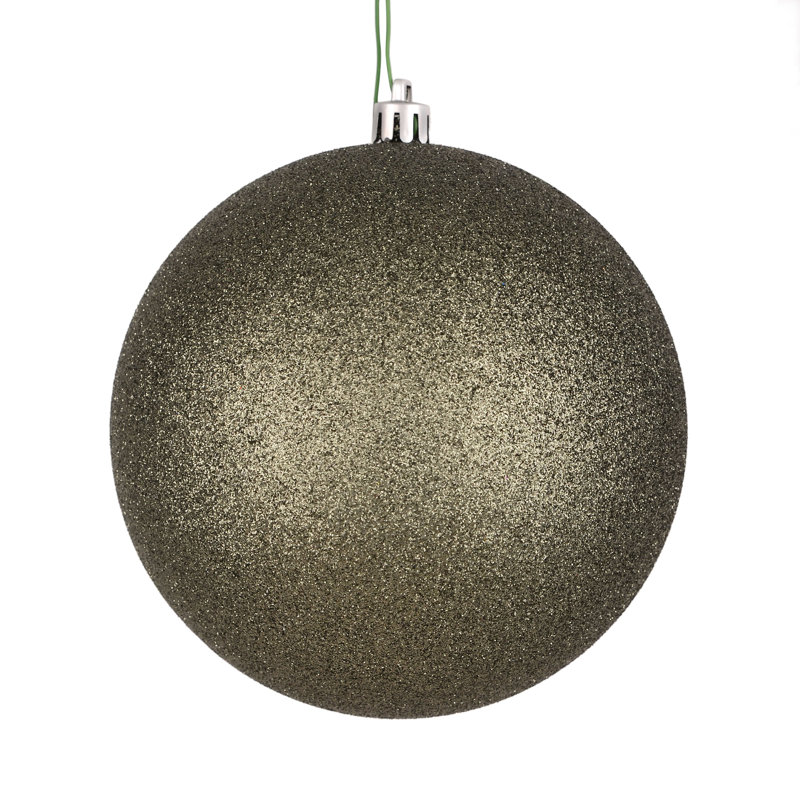 Ornement boule des Fêtes, Fer forgé, H 2,75 po x l 2,75 po x P 2,75 po
