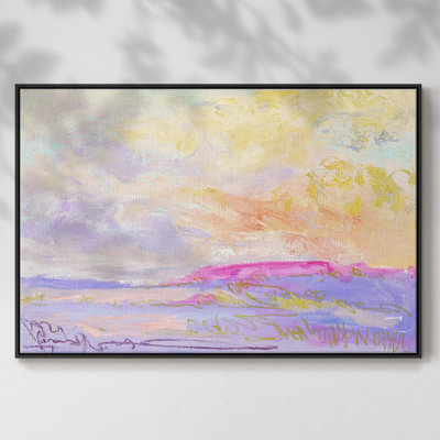 Déesse encadrée sur toile