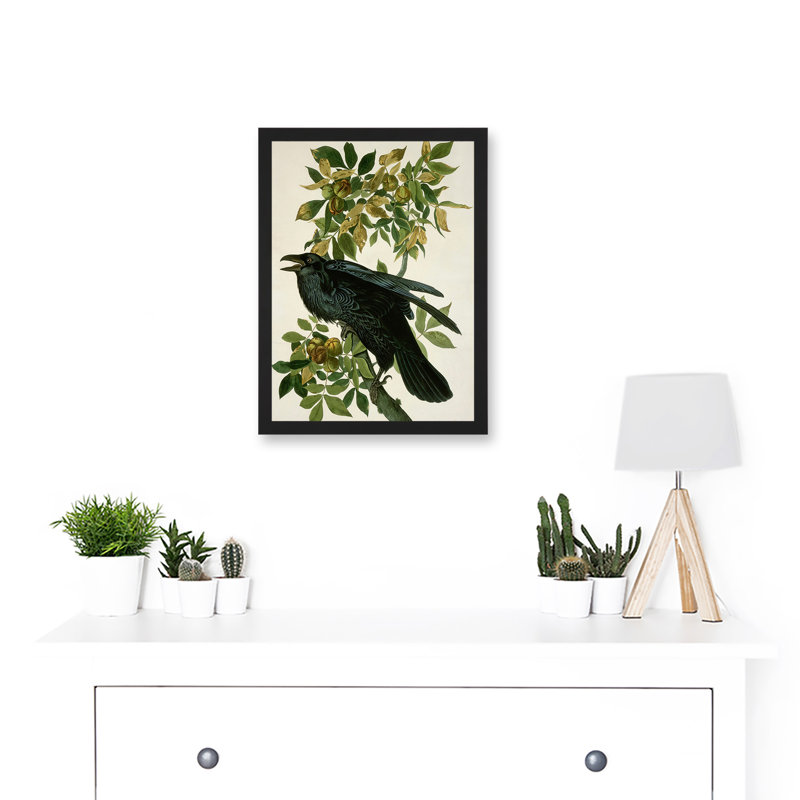 Painting Nature Animal Bird 1 Piece Single Picture Frame Painting