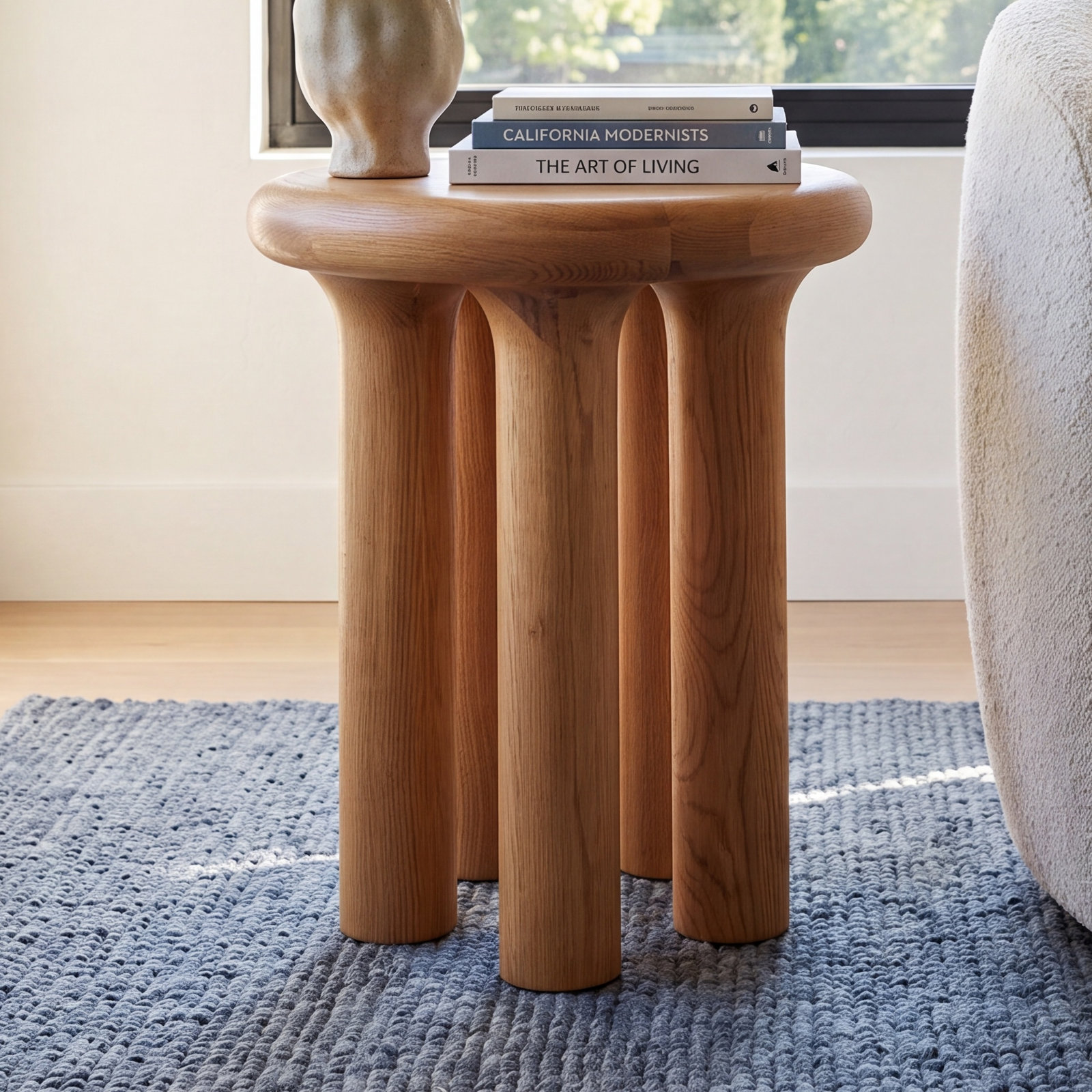 20" Oak End Table