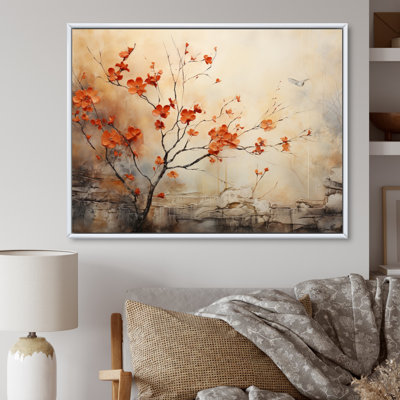 Maple Trees Glowing Embers I - Tree Maple Canvas Print Wall Art