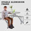 Rectangular 4 - Person 135Cm L Picnic Table