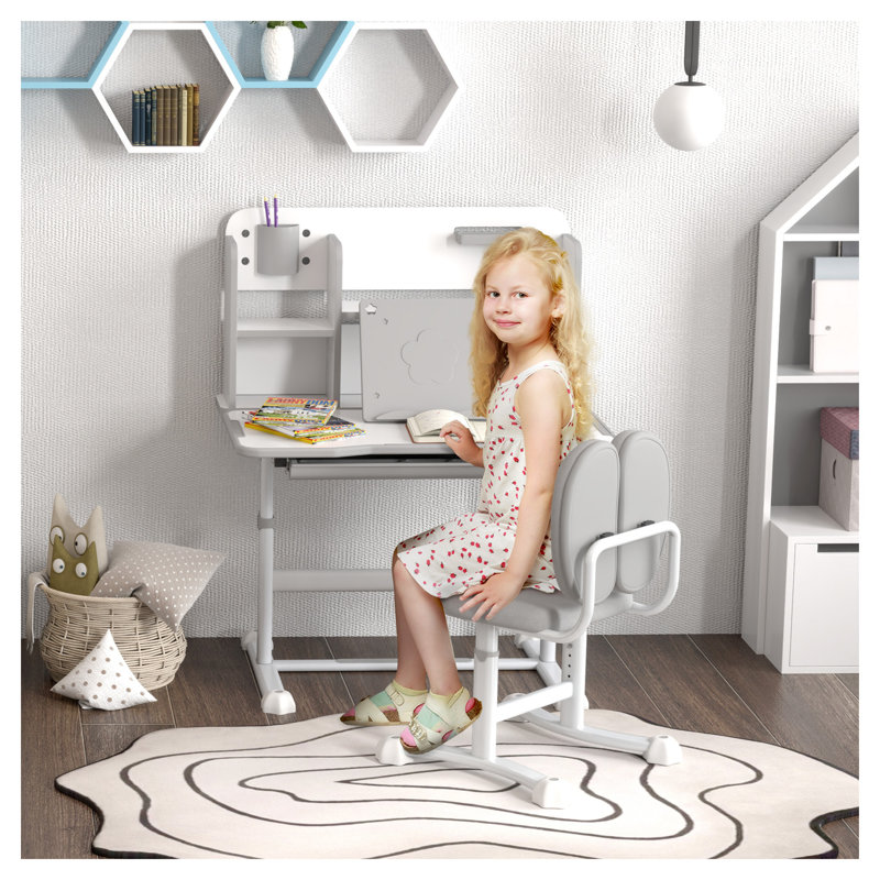 Ensemble de bureau et de chaise pour enfants QAB