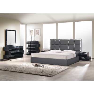 Predmore Upholstered Platform Bed