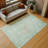 Machine Washable Indoor/Outdoor Chantille ACN2310 Abstract Rug-1507327324