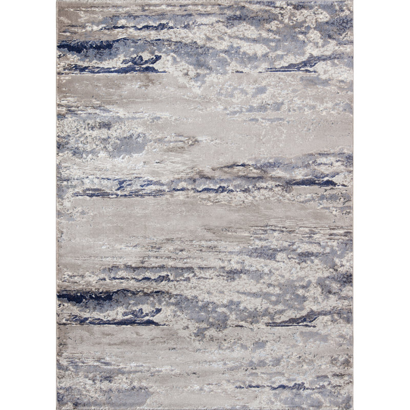 Floreat Abstract Indoor Rug, Rectangle 7'6" x 9'6"
