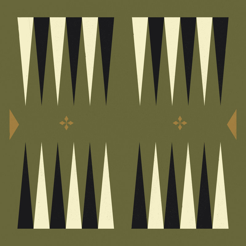 Game Boards VII by Jacob Green - Wrapped Canvas Print, 76cm H x 76cm W