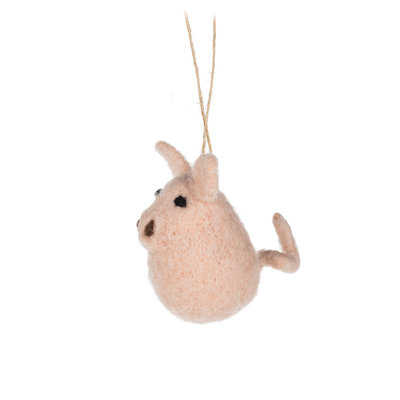 Ornement suspendu en forme de cochon