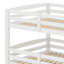 Triple lit mezzanine avec marches de rangement intégrées et configuration modulaire-1720916558