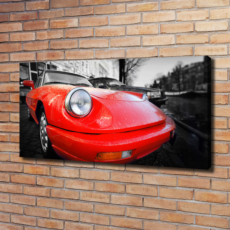 Classic Car - Wrapped Canvas Print