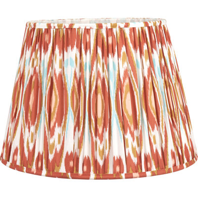 Pleated Cotton Cylinder Shade