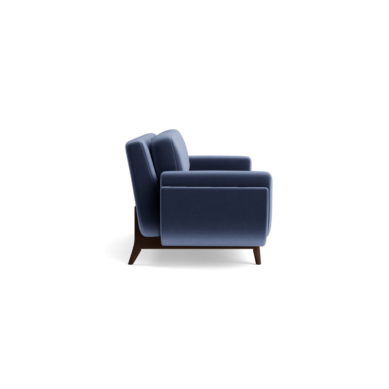 Regatta 90 Sofa, Performance Velvet - Indigo, Sienna