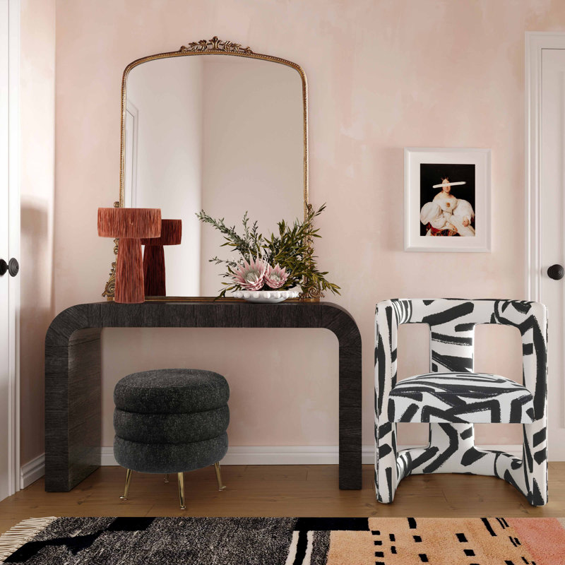 Upholstered Barrel Chair