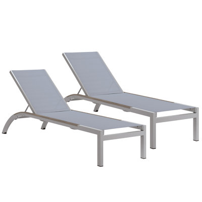 Argento Outdoor Chaise Lounge