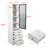 71" Tall Line Cabinet, Bathroom Storage Cabinet, Elegant Multifunctional Storage Cabinet For Kitchen, Office & Living Room Storage