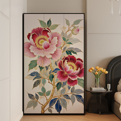 Armoire de chambre des maîtres française rétro