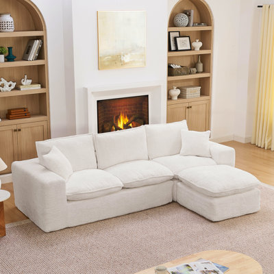 Comfy Cloud Couch avec coussins