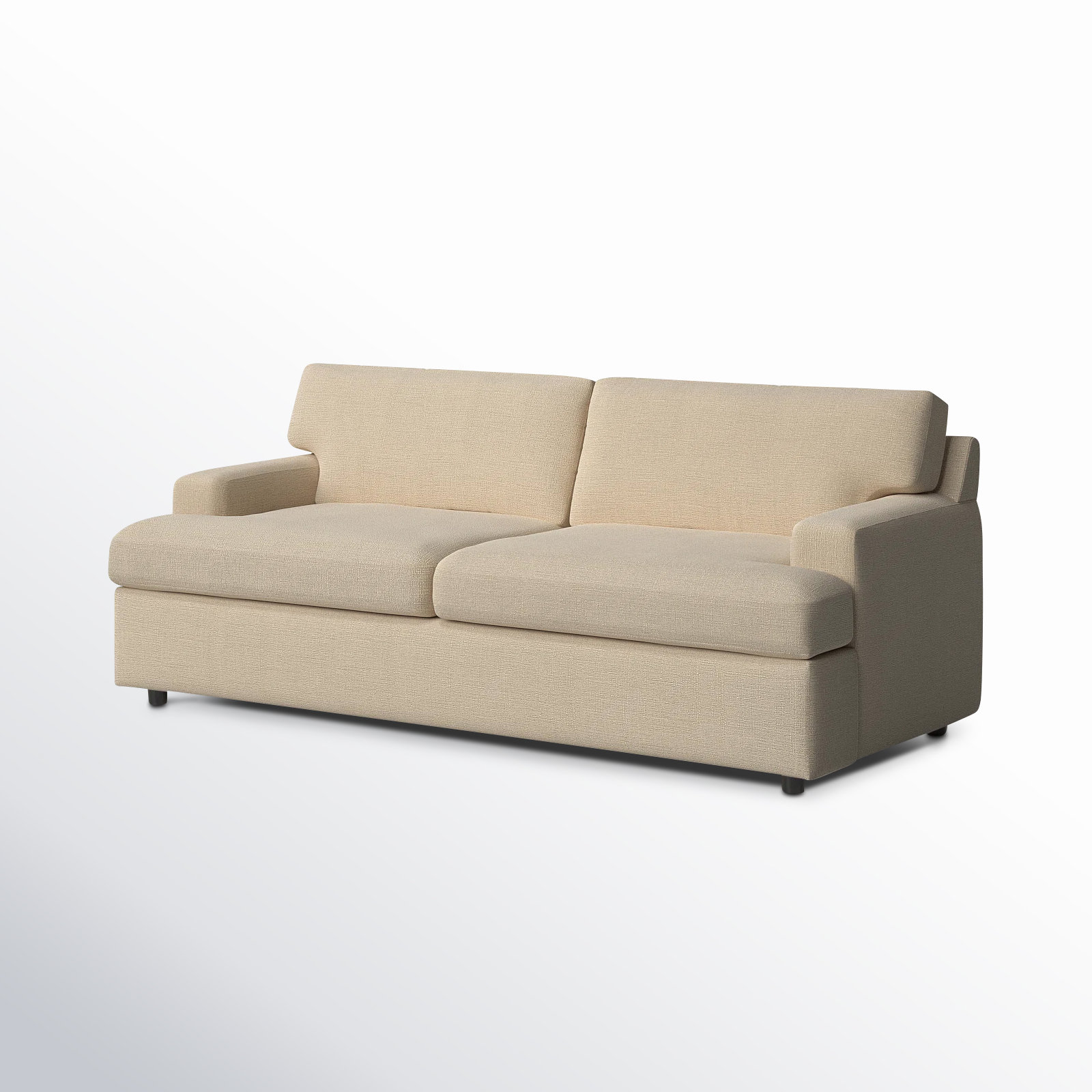 Cleo 84'' Sofa, Turbo Wheat Basketweave