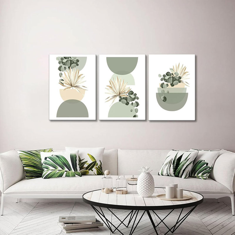 3 Piece Wrapped Canvas Set