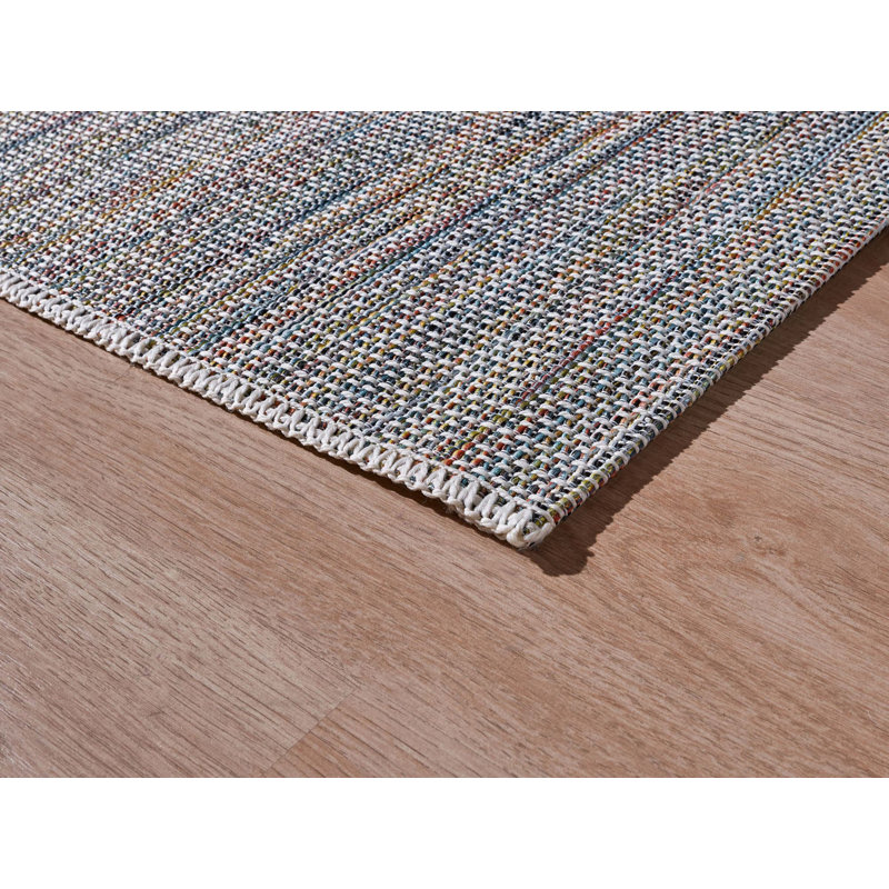 Swink No Pattern And Not Solid Colour Flatweave Indoor / Outdoor Area Rug, Square 200cm