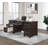 Solid Hardwood and Oak Veneer Desk