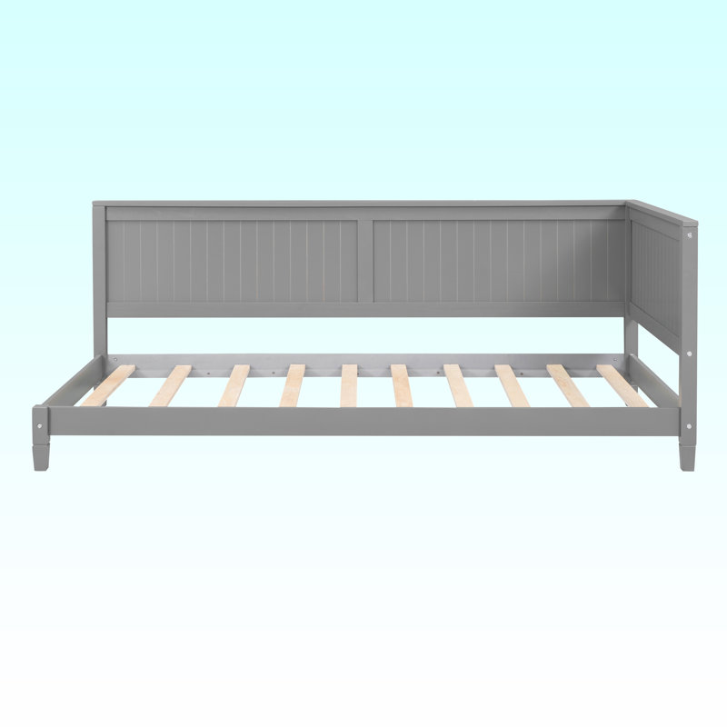 Cedrick Solid Wood Daybed, Gray