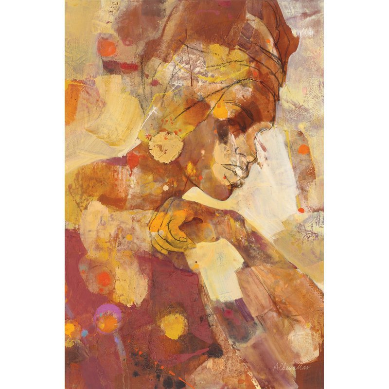 Celebrate Beauty I by Albena Hristova - Wrapped Canvas Painting, 76cm H x 51cm W