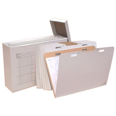Cardboard Flat Files Box