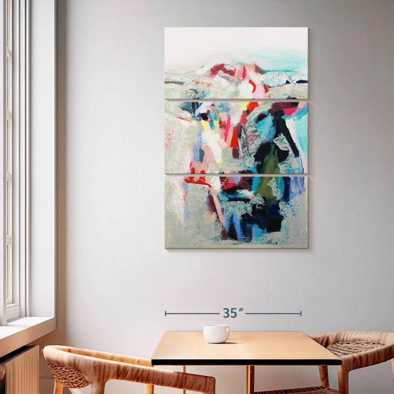 Brampt Cow Painting II, 65" H x 42" W