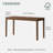 Solid Wood Writing Desk-2066184-2066190