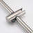 Dual Shower Head With 10" Rain & Handheld - Strong Water Flow Brushed Nickel Wall Mounted Performance Metal