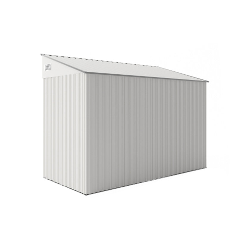 Campcraft Two-Color Optional Storage Shed - Single Hinge Door, Solid Structure, Good Ventilation, White