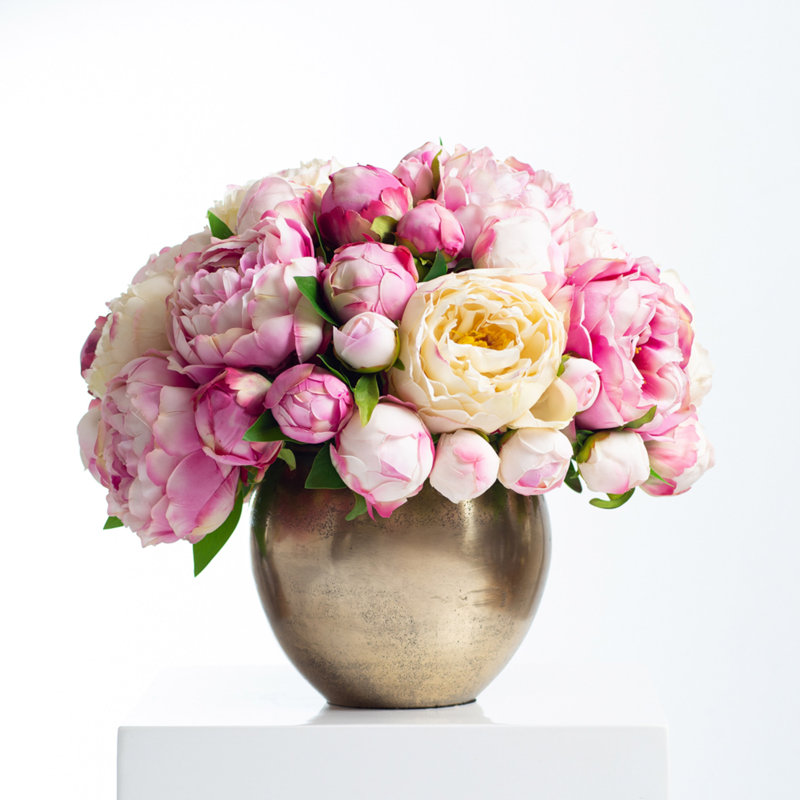 Arrangement floral dans un vase