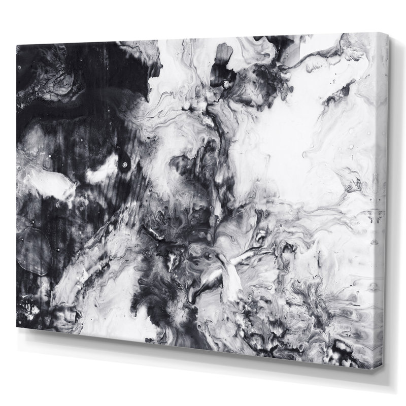 «Blue Blue and White», impression sur toile, H 40 po x l 60 po, Toile tendue