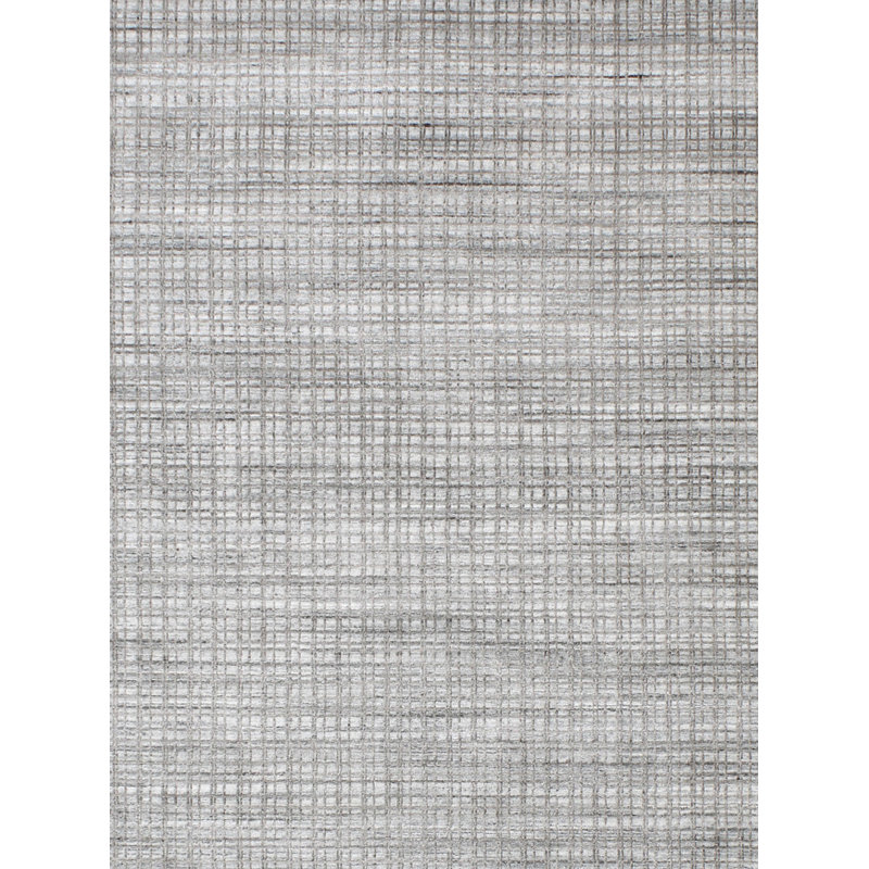 Plaid Area Rug, Rectangle 5'9" x 8'9"