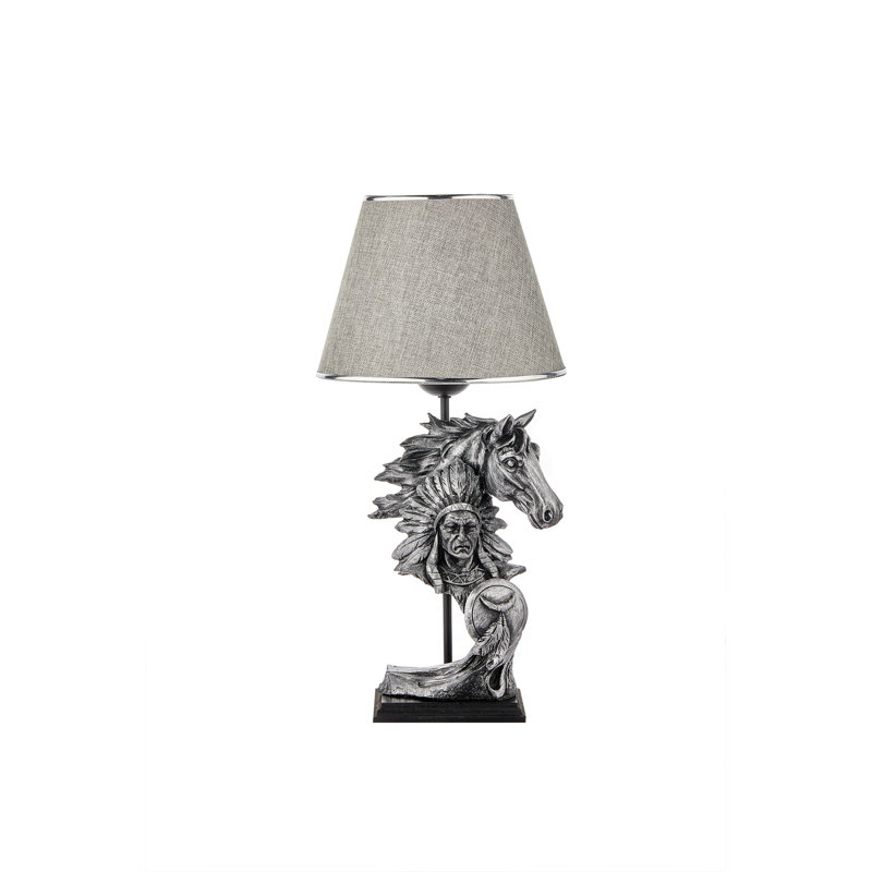 Lampe de table Danwood, Beige, gris