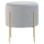 Kaser Stainless Steel Accent Stool