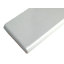 Antic Craquelle 6" x 3" Glossy Ceramic Bullnose Tile Trim in White-113114508