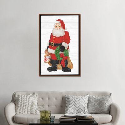 Reproduction d’art, "nostalgique père Noël I" par Ethan Harper