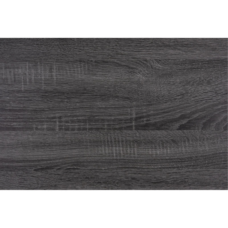 Lit simple gris foncé et noir fabriqué en bois massif, élément de design bicolore, incrustation rustique, 4 lattes, 40,7 po de largeur, 78,95 po de profondeur, 59,39 po de hauteur, 64,38 lb de poids avec finition, largeur du bois, profondeur,