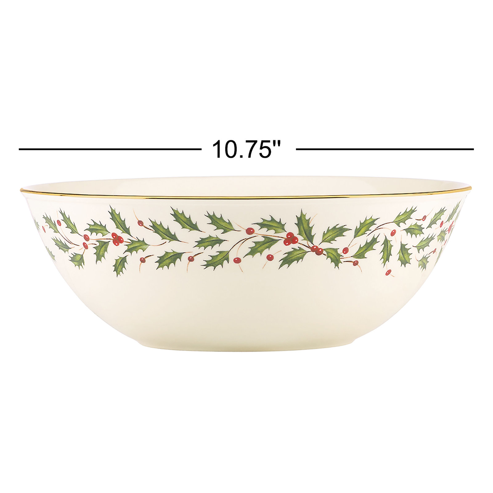 Holiday Porcelain Serving Bowl
