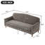 Causeuse 2 places Modern-1327954347