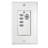 Hinkley 3 Speed & Light Button Universal Fan Wall Control in White